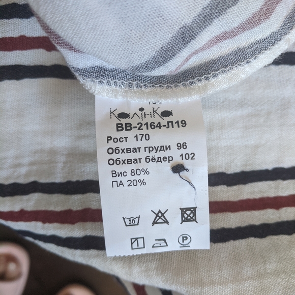 Women summer top: rayon 80% nylon 20%, NEW w/o tag - Picture 7 of 8